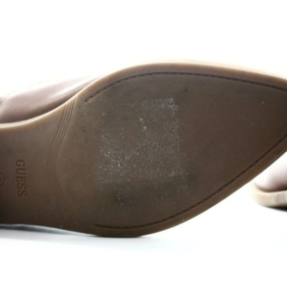 GUESS SLIP ON LEATHER FLATS SIZE 6 - Picture 4 of 5